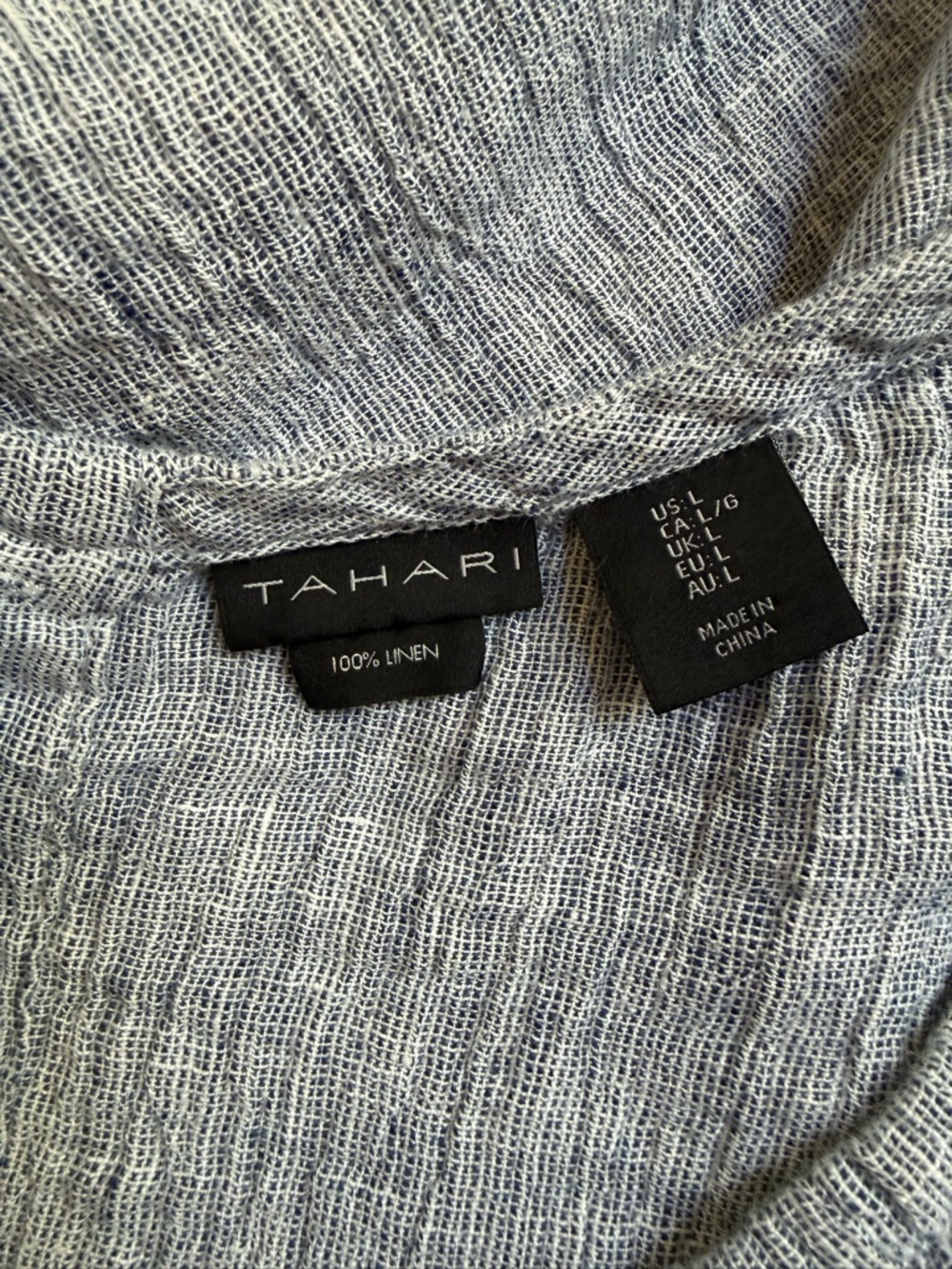 Lightweight Women's Linen Top - Picture 4 of 4